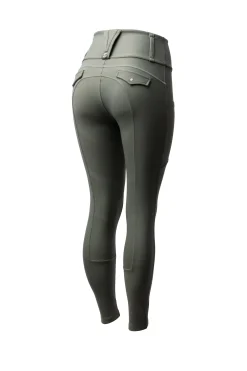 Chiara Vollbesatzreithose mit Kompression und Hybrid-Design