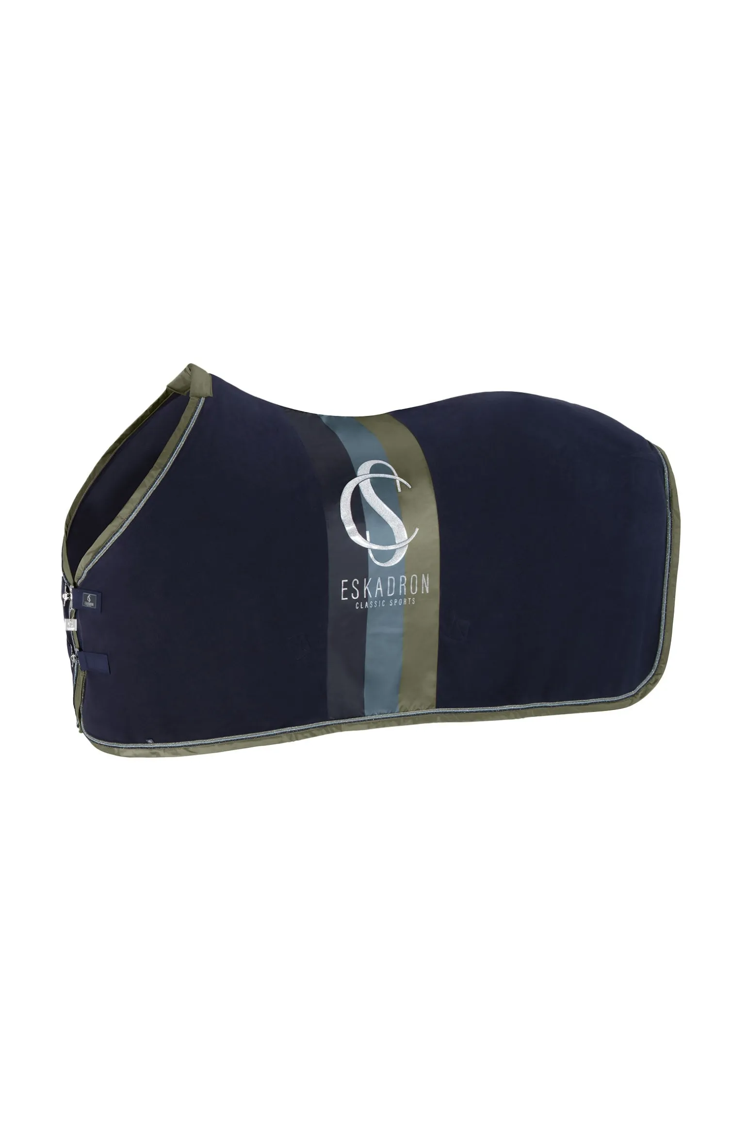 Classic Sports SS25 Fleece-Abschwitzdecke Streifen