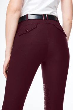 Classic Style Damen Kniebesatz Reithose