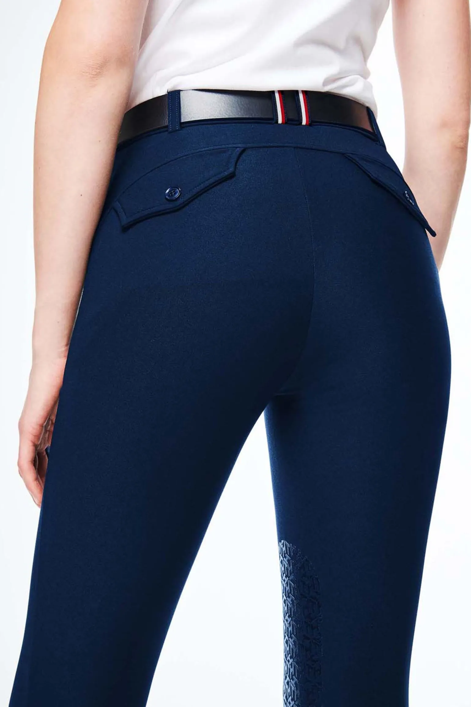 Classic Style Damen Kniebesatz Reithose