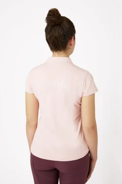 Claudine Damen Kurzarm-Poloshirt