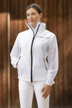 ClearView Damen Halbtransparente Regenjacke SS25