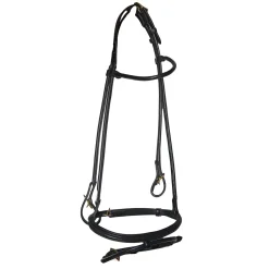 Complete rundgenähter Islandtrensenzaum