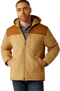 Crius gefütterte Jacke mit Kapuze