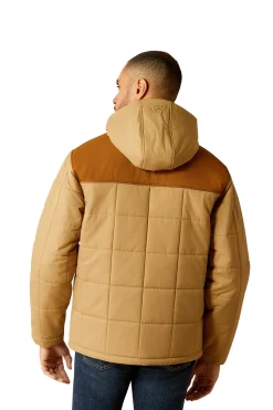 Crius gefütterte Jacke mit Kapuze