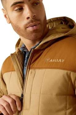 Crius gefütterte Jacke mit Kapuze