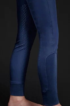 Crown Kinderreithose mit Kniebesatz