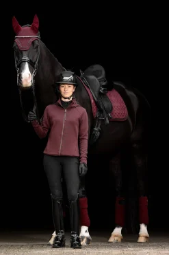 Crystal Suede Dressurschabracke