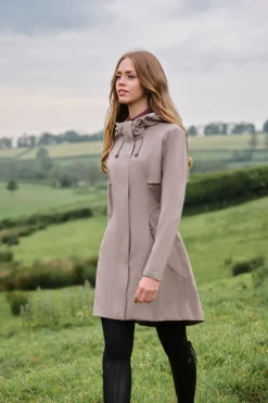 Damen Lange Regenjacke Grace