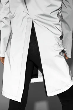 Damen reflektierender Regenmantel