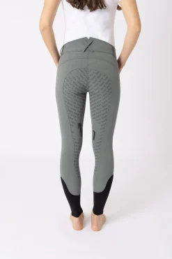 Damen Reithose mit Silikonvollbesatz und hohem Bund