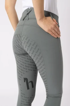 Damen Reithose mit Silikonvollbesatz und hohem Bund