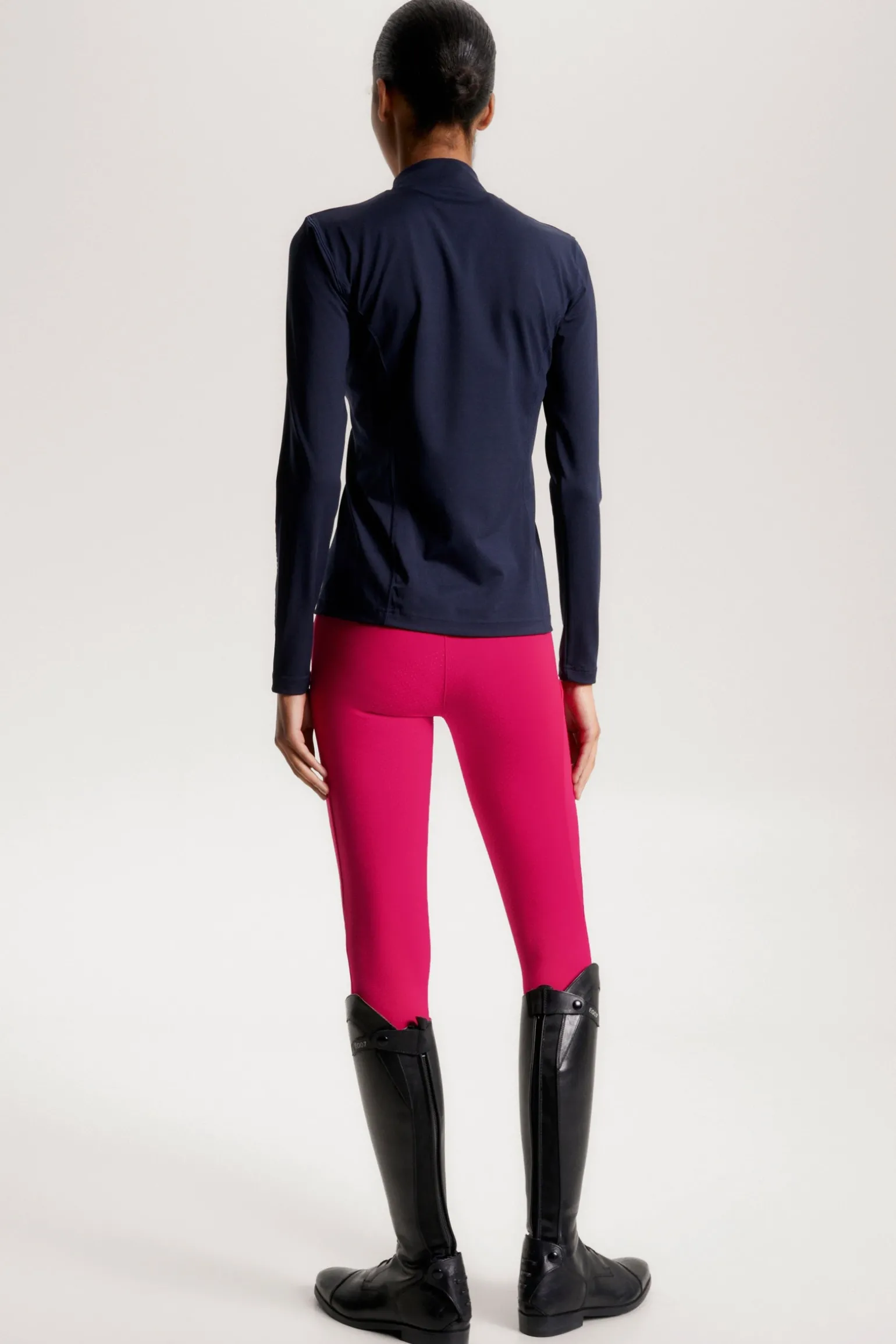 Damen Rollkragen Langarmshirt