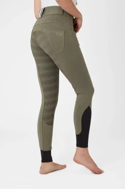 Damen Vollbesatzreithose mit Gürtelschlaufendetail