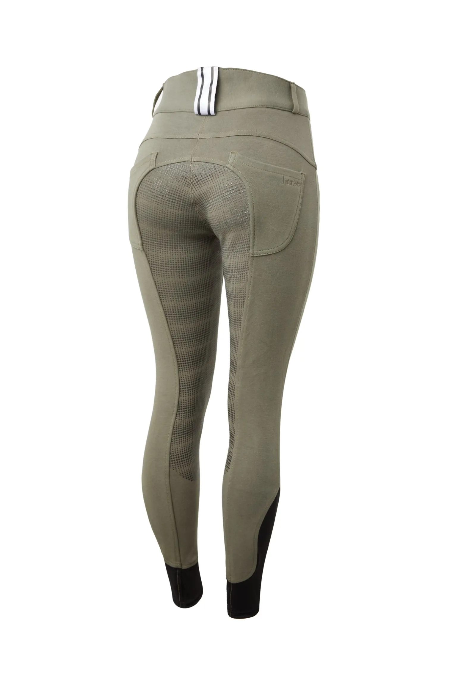 Damen Vollbesatzreithose mit Gürtelschlaufendetail