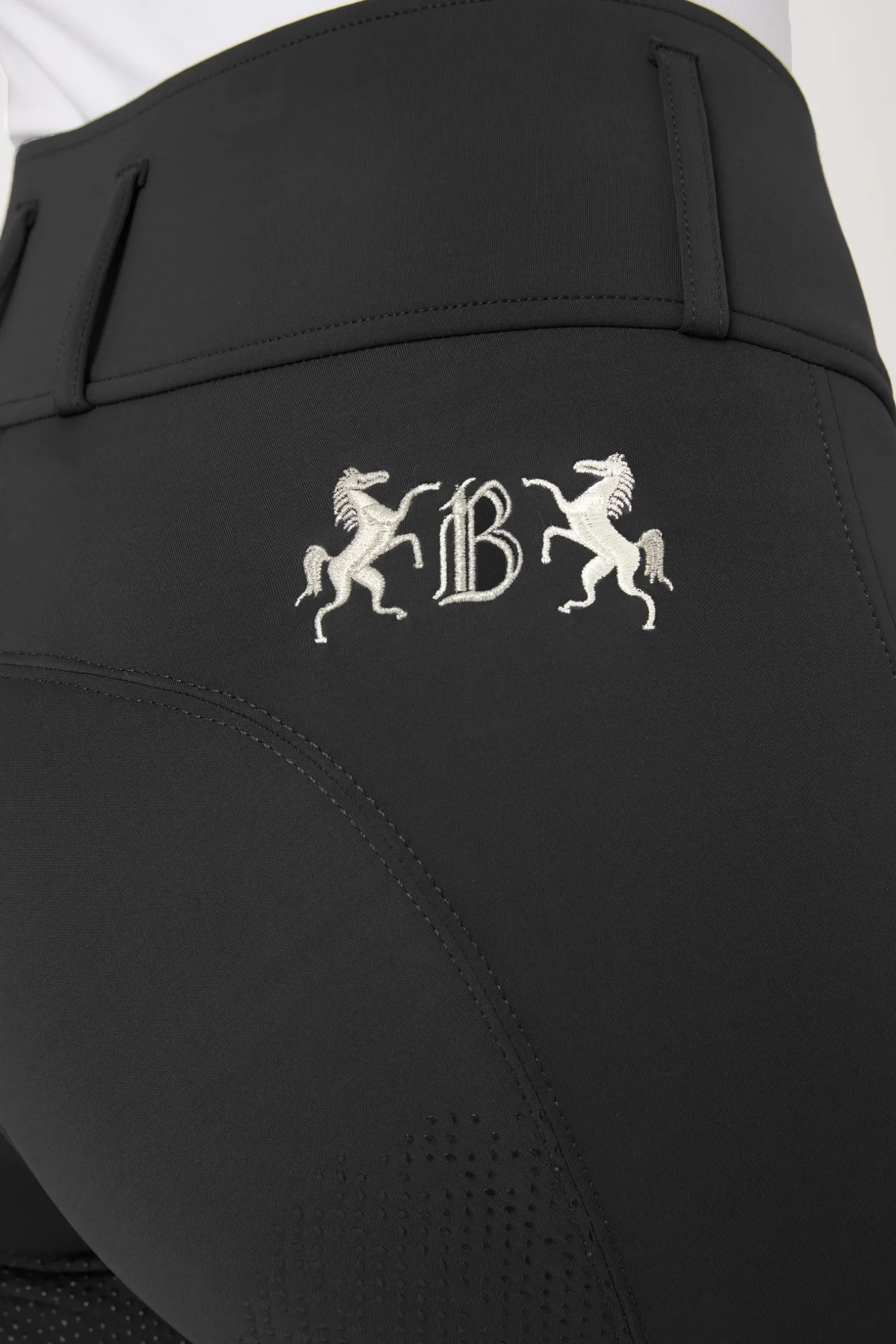 Damenreithose Meghan mit hohem Bund und Vollbesatz UPF 50+