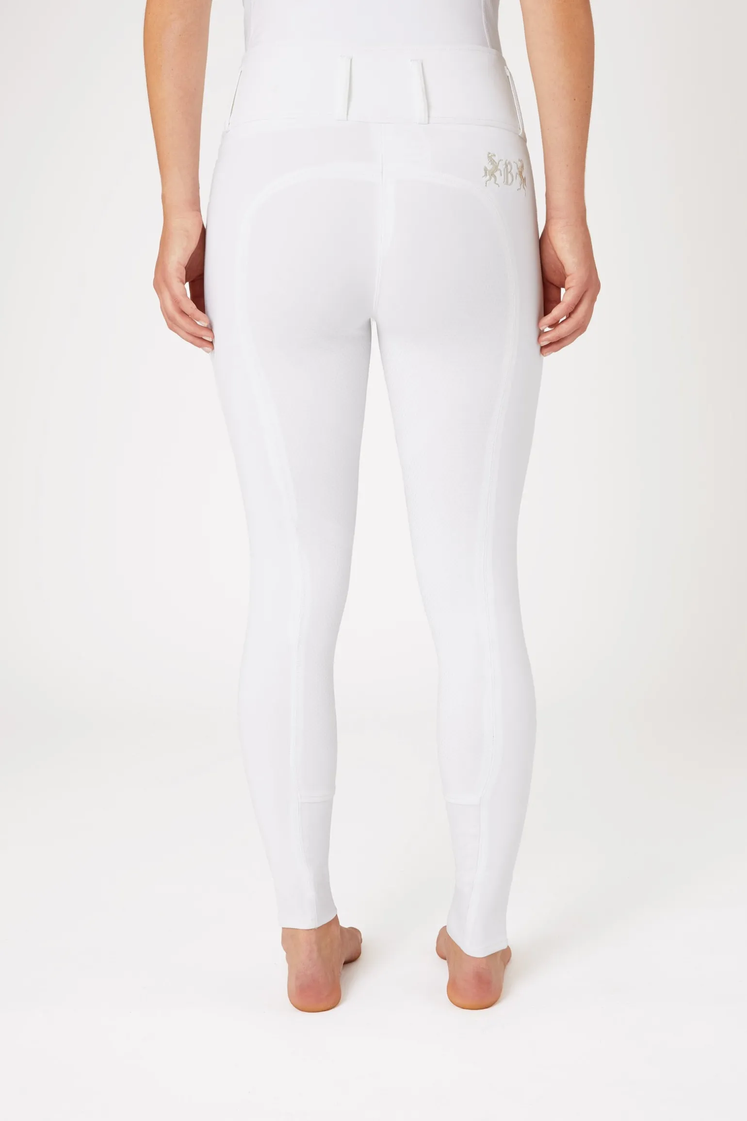 Damenreithose Meghan mit hohem Bund und Vollbesatz UPF 50+