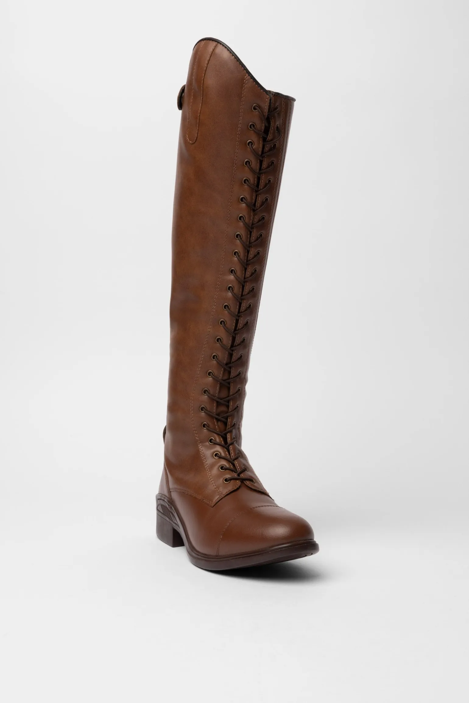 Damenreitstiefel mit Schnürung