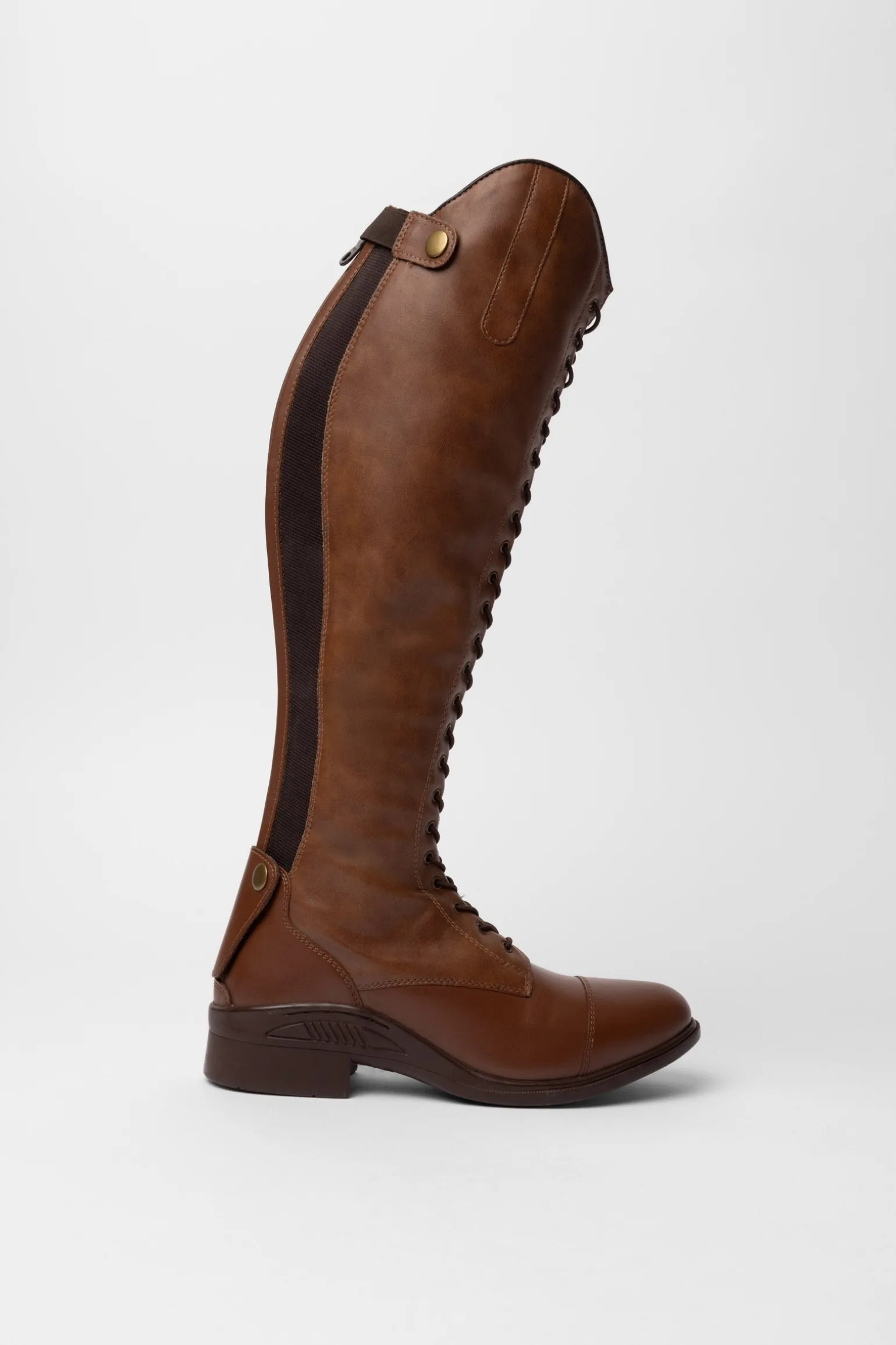 Damenreitstiefel mit Schnürung