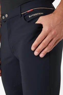 Damien Herren-Vollbesatzreithose UPF 40+