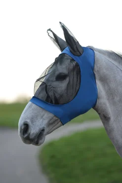 Deluxe Stretch Bug Fliegenmaske mit Ohren