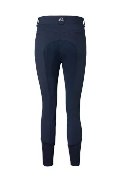 Diana Damen Vollbesatzreithose mit Kunstleder