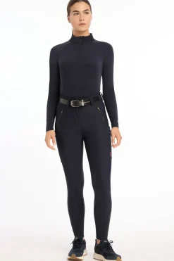 Drytex Damen-Winterreithose, wasserdicht mit Kniebesatz