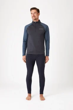 Edmund Herren Trainingsshirt mit Reißverschluss