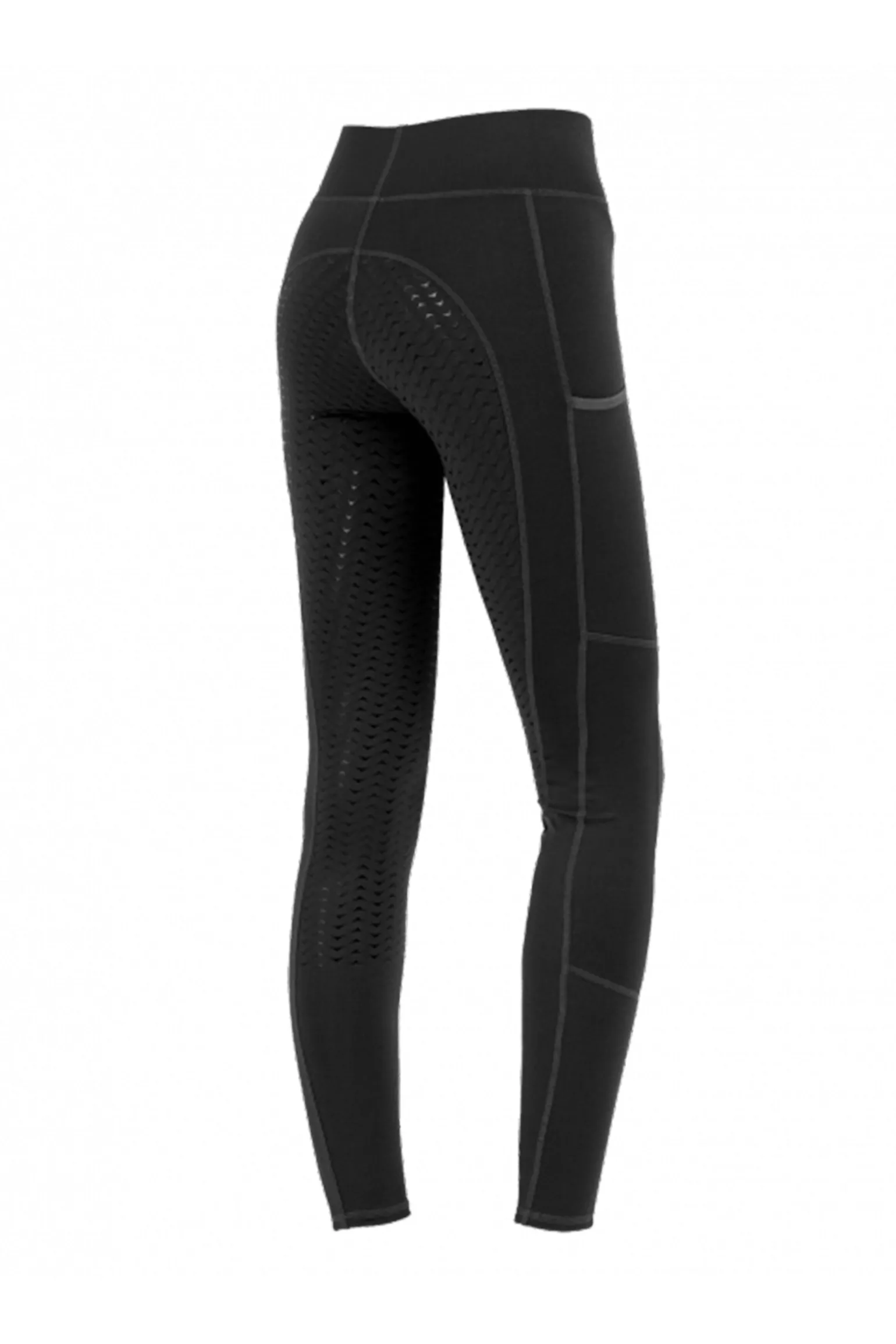 Ella Damen Thermo Reitleggings mit Vollbesatz