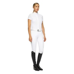 Embroidery Damen Kurzarm-Turniershirt