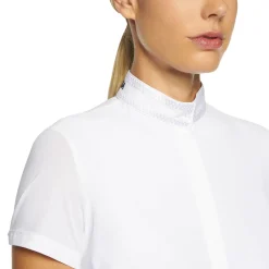 Embroidery Damen Kurzarm-Turniershirt