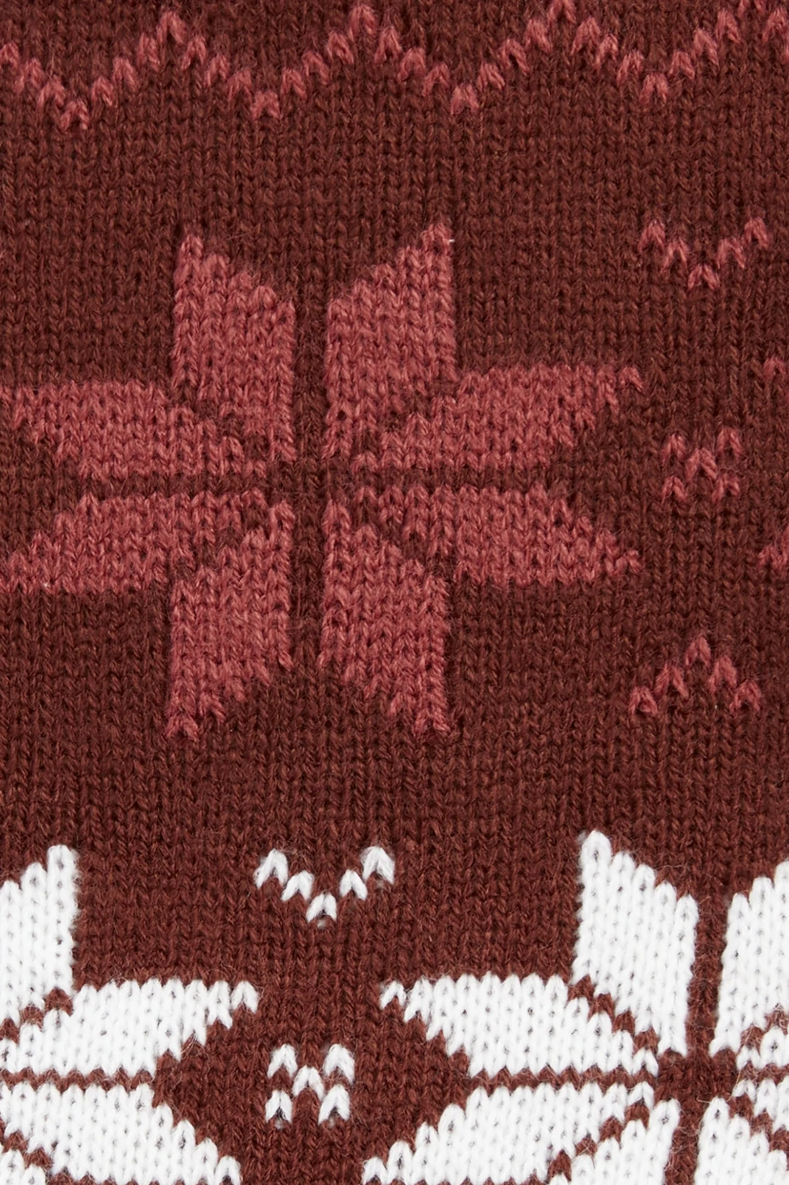 Emily gestrickter Schlauchschal mit Fleecefutter