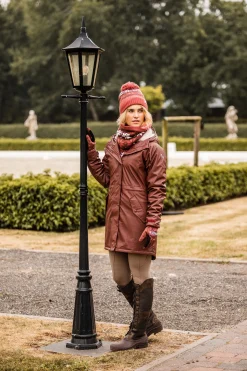 Emily gestrickter Schlauchschal mit Fleecefutter