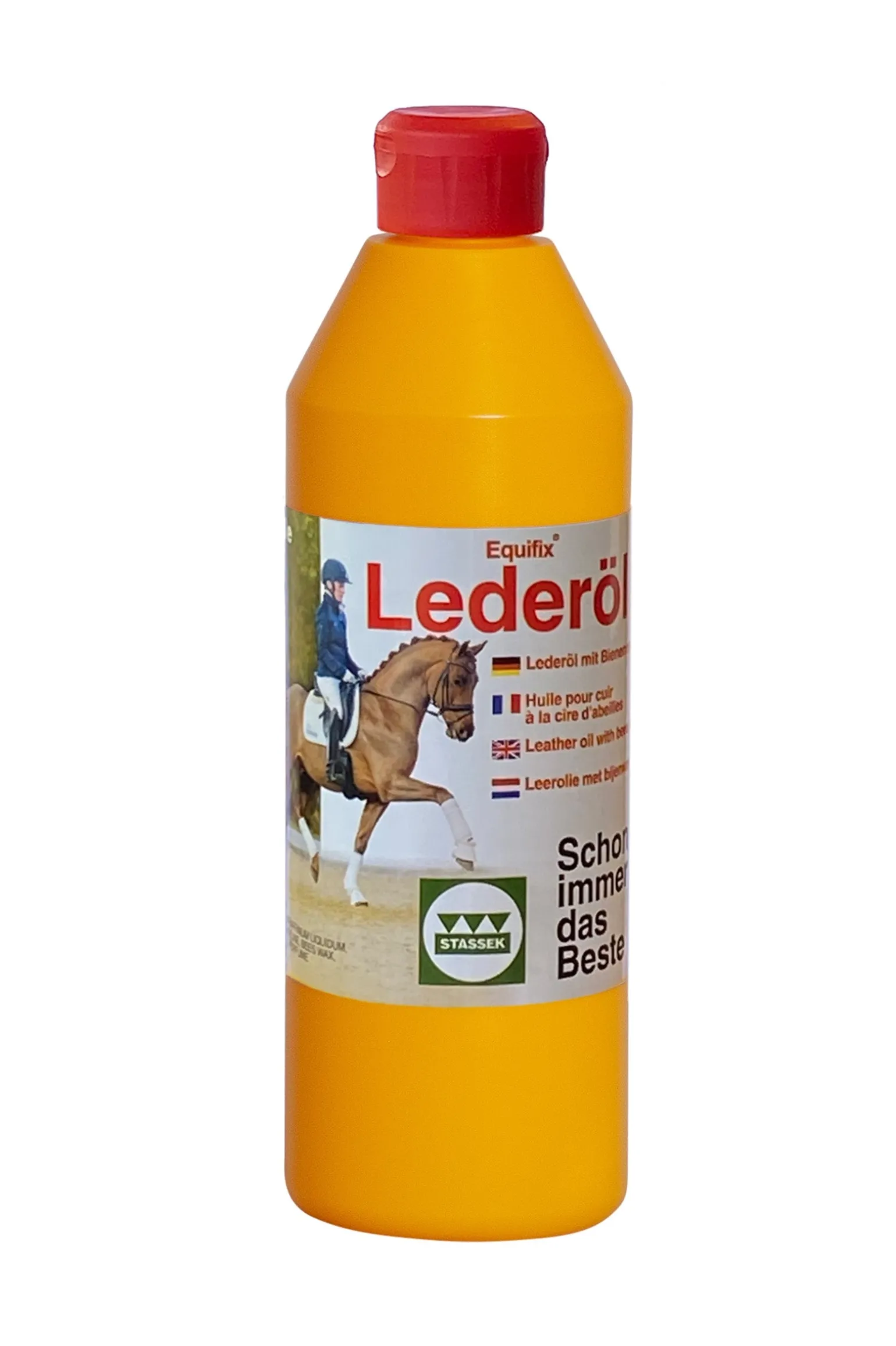 Equifix Lederöl mit Bienenwachs, 500 ml