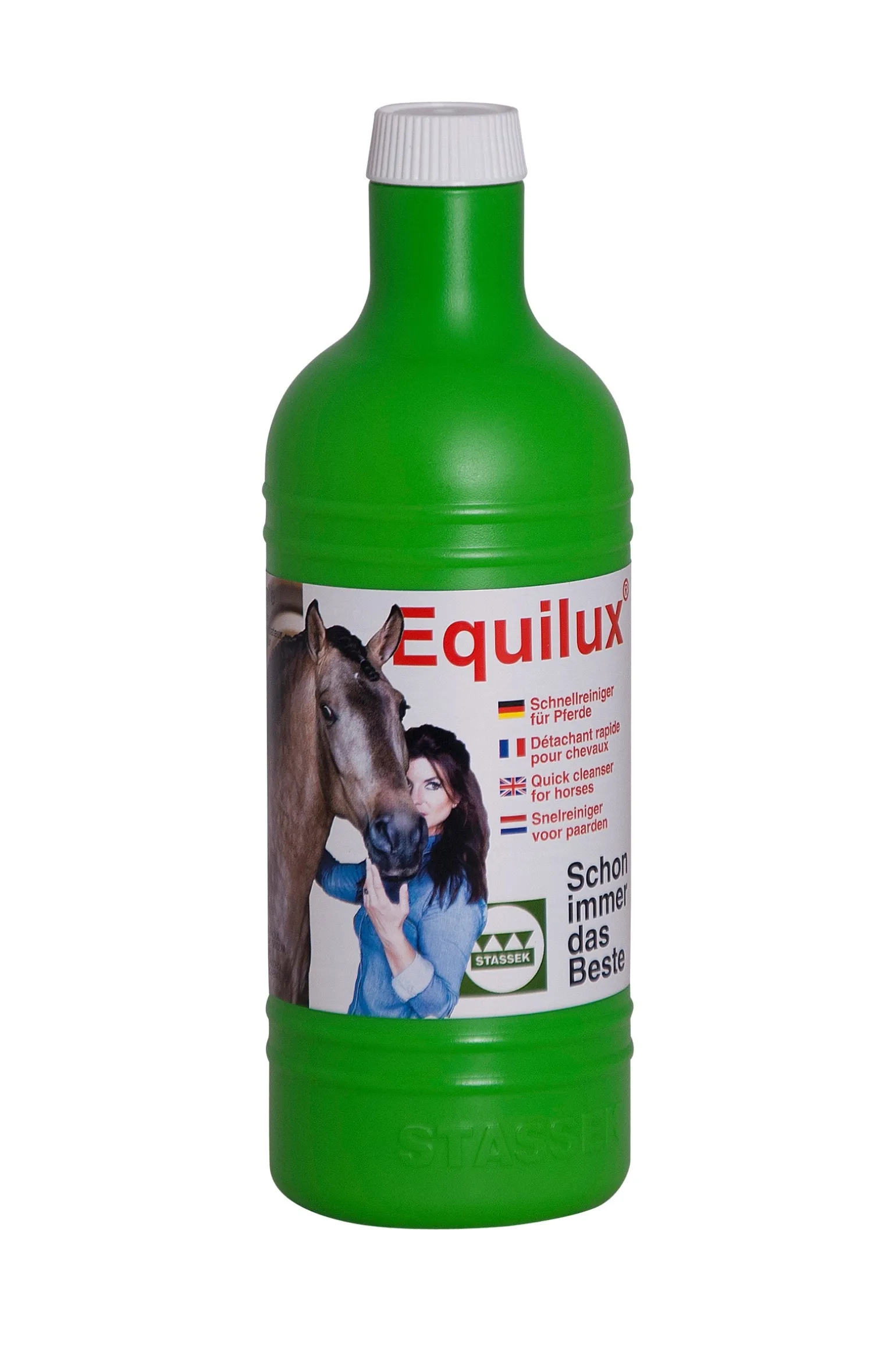 Equilux Schnellreiniger für Pferde Flasche ohne Sprühkopf, 750ml