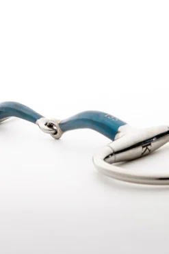 ergonomisches Olivenkopfgebiss, einfach gebrochen, 14 mm