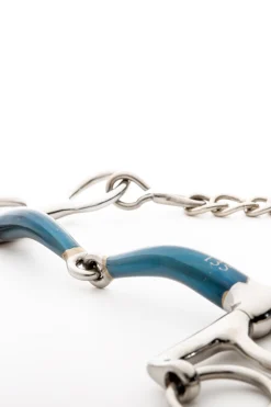 ergonomisches Pelhamgebiss, einfach gebrochen, kurz, 14 mm