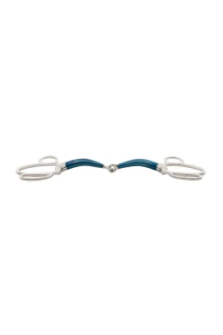 ergonomisches 3-Ring-Gebiss, einfach gebrochen, 14 mm