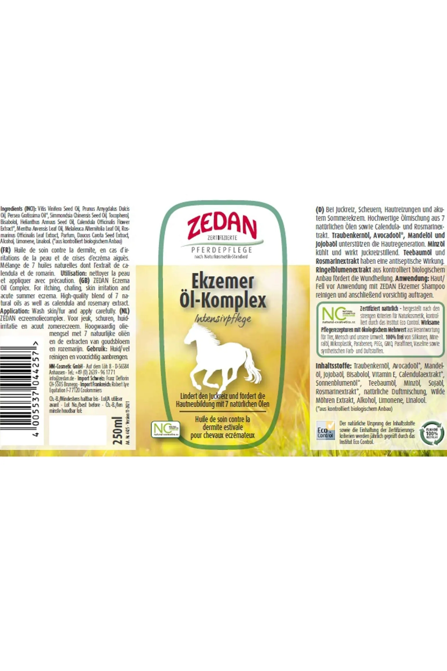 Exzemer Öl-Komplex Intensivpflege, 250ml