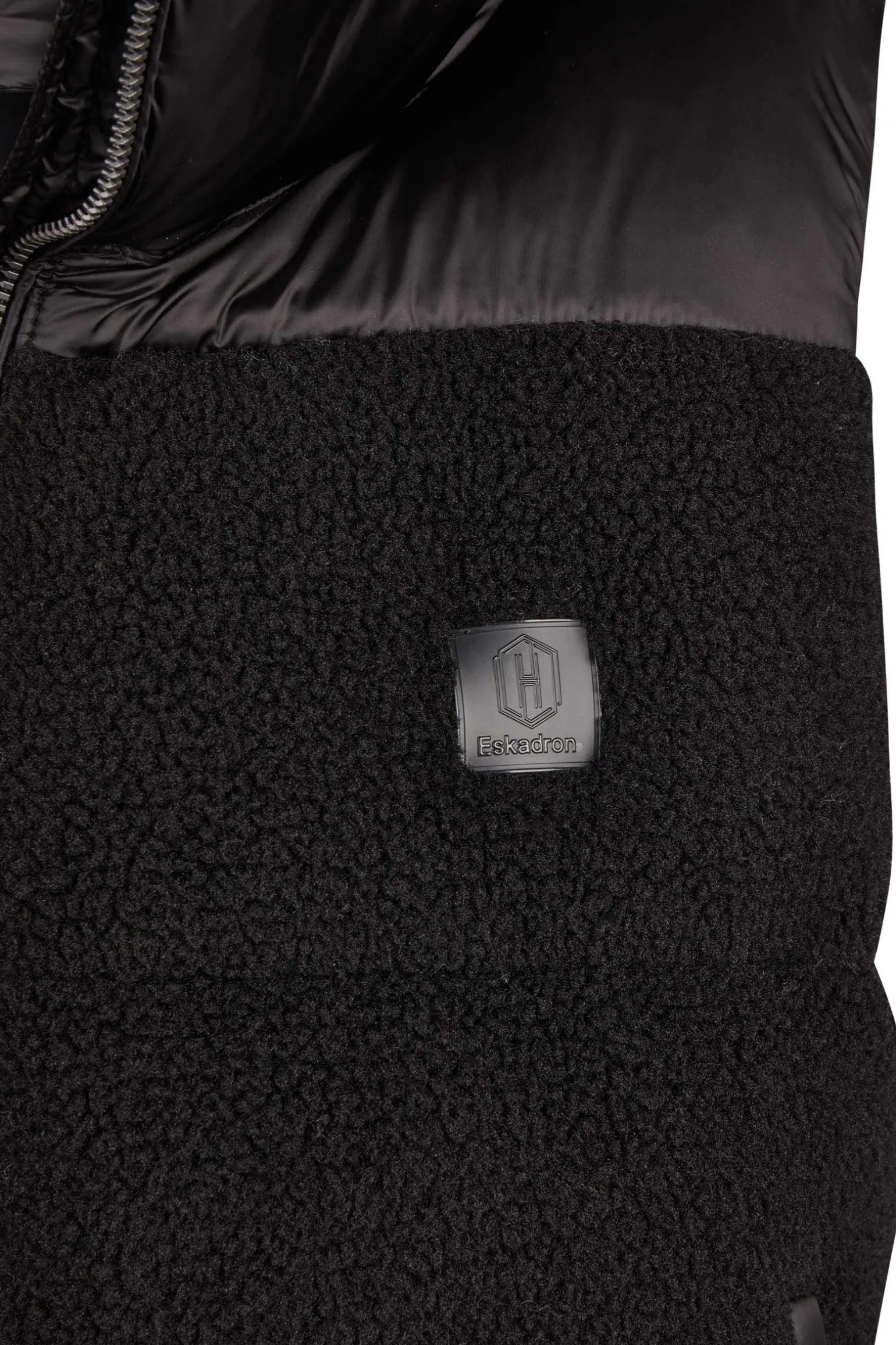 Fanatics AW24 Steppweste mit Teddyfleece