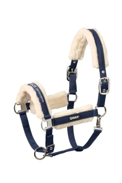 Faux Fur Halter Double Pin