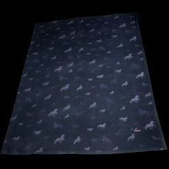 Fleece Sofadecke mit Pferd
