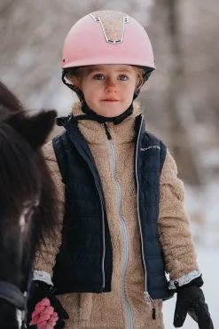 Fuzzy Kinder Fleecejacke