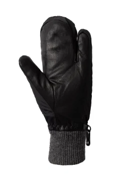 gefütterte 3-Finger-Fäustlinge für den Winter