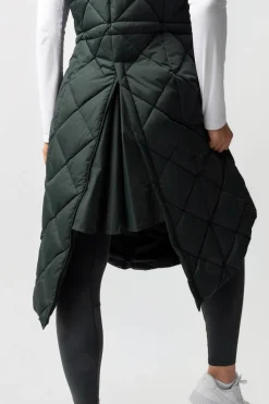 Gem Damen lange gefütterte Reitweste