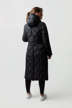 Gem leicht wattierter Damenmantel