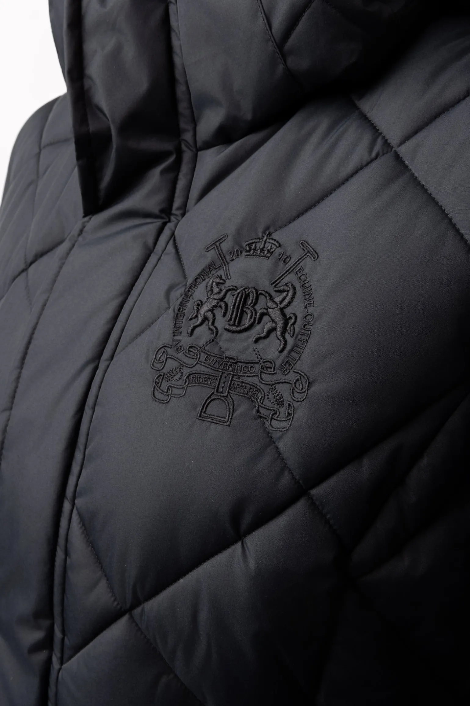 Gem leicht wattierter Damenmantel