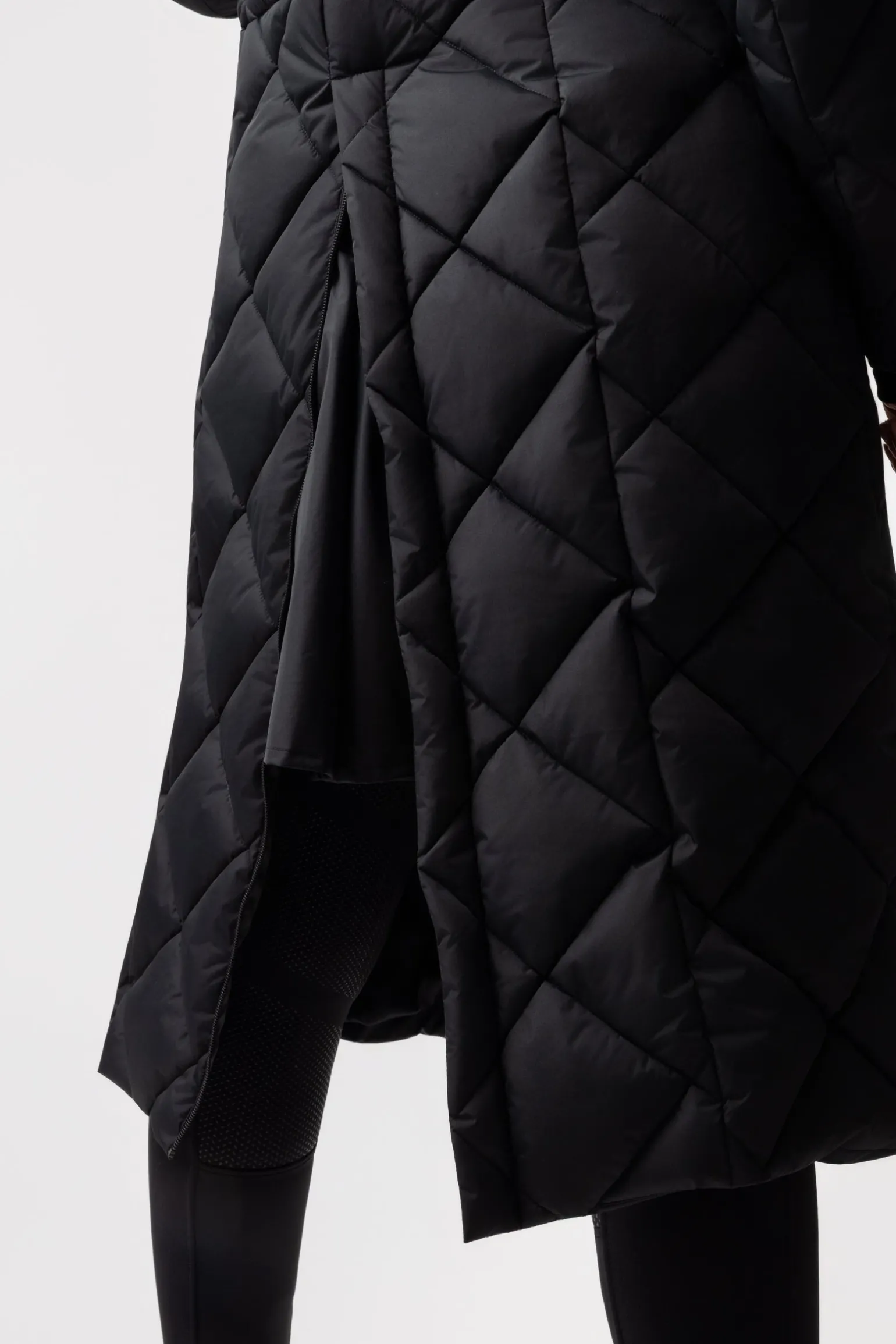 Gem leicht wattierter Damenmantel