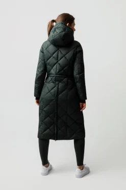 Gem leicht wattierter Damenmantel