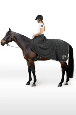 gemütliche Reitdecke für Pferd und Reiter